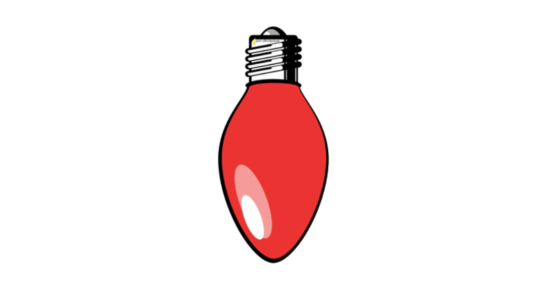 Red Light Bulb