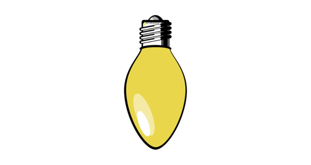Yellow Light Bulb